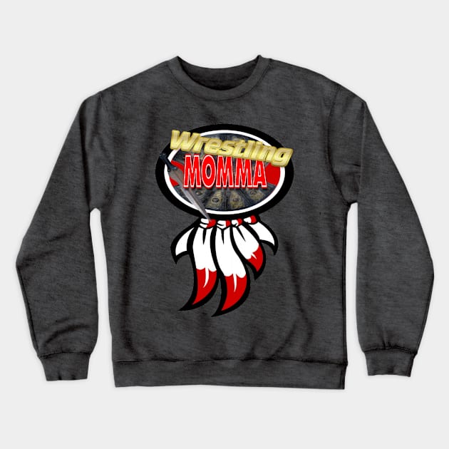 RWO Wrestling Momma Merch Crewneck Sweatshirt by BIG DAWG APPAREL